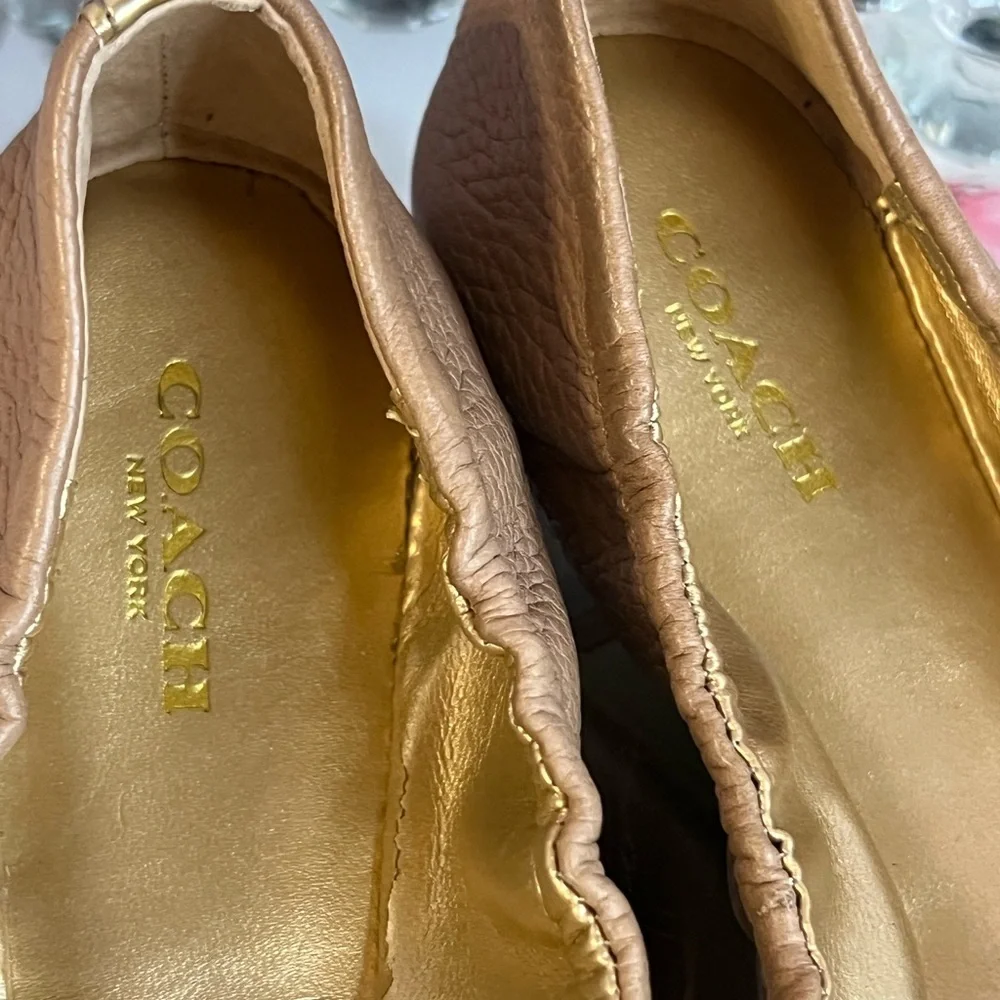 Coach chic flats